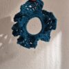 Sea-green crochet scrunchie - Image 3