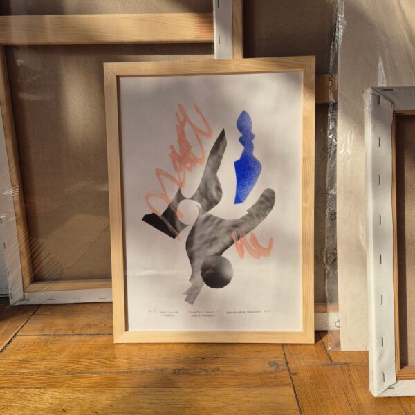 "Holes & shadows III", A3