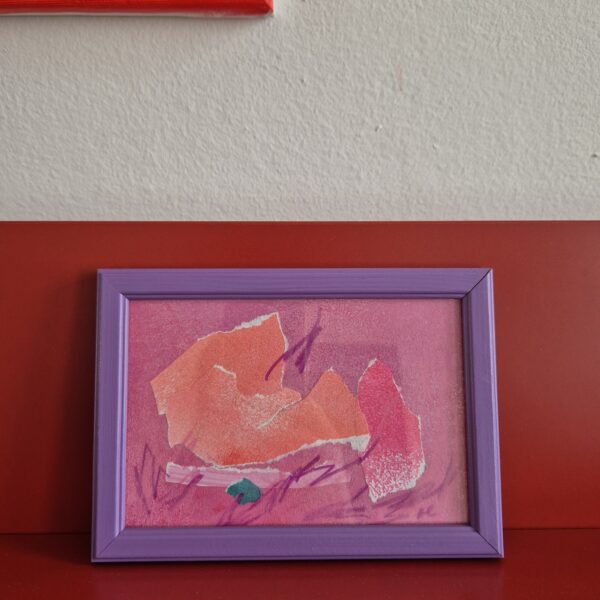 Fresh snow, tiny pink no 3.