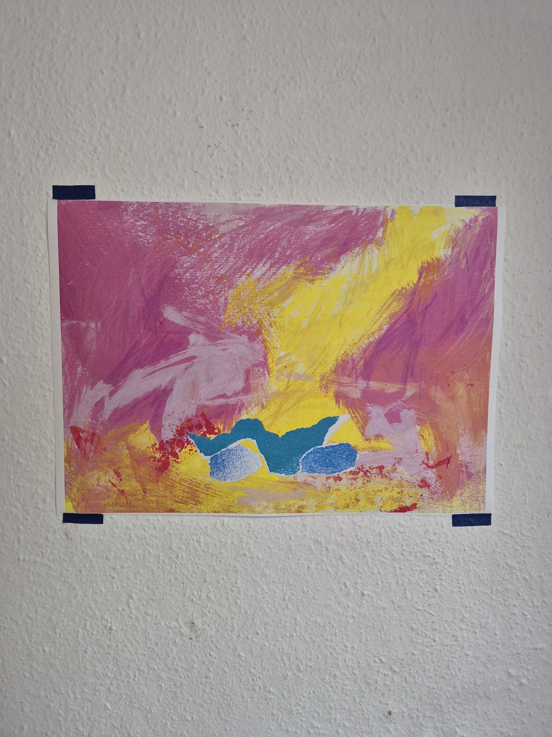 Frogs in July, poster