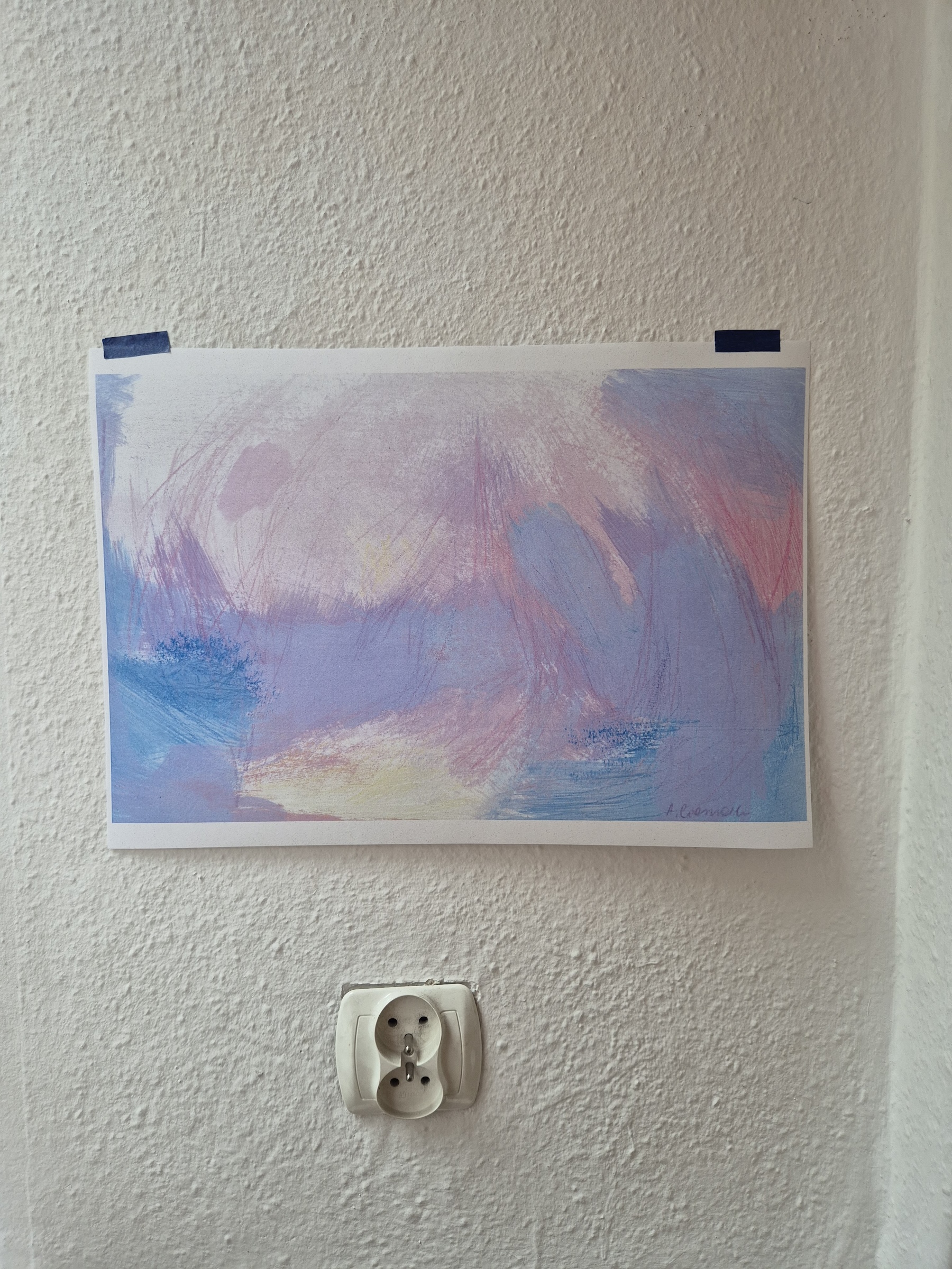 'November' print