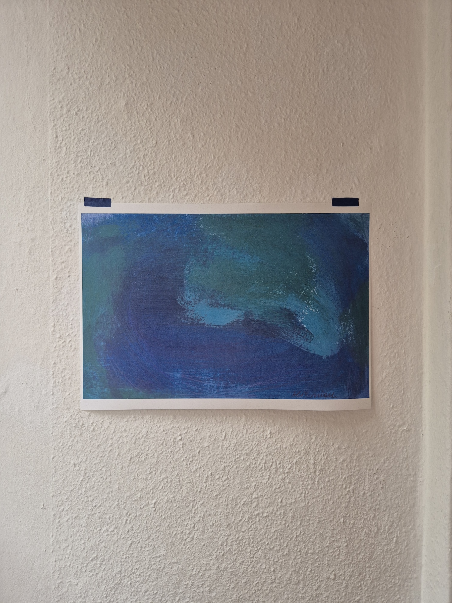 'December' print